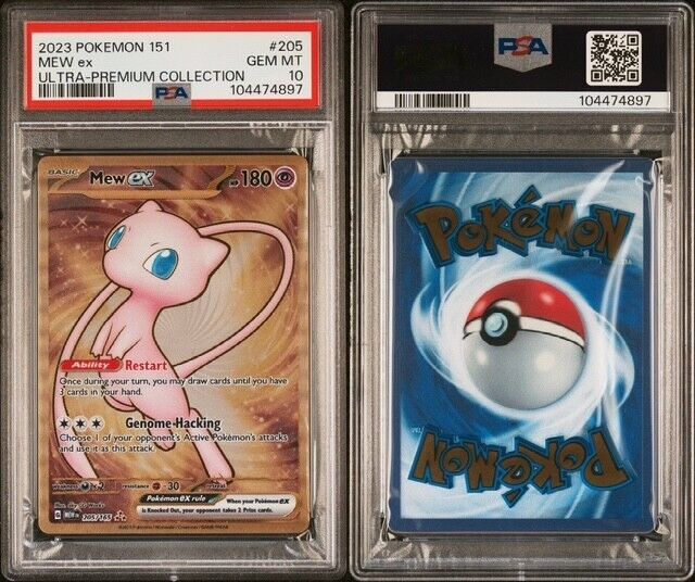 2023 Pokemon 151 Mew ex Ultra-Premium Collection PSA 10