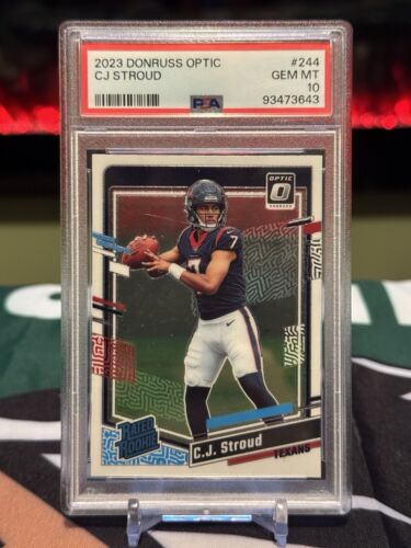 2023 Panini Donruss Optic - Rated Rookie #244 C.J. Stroud (RC)