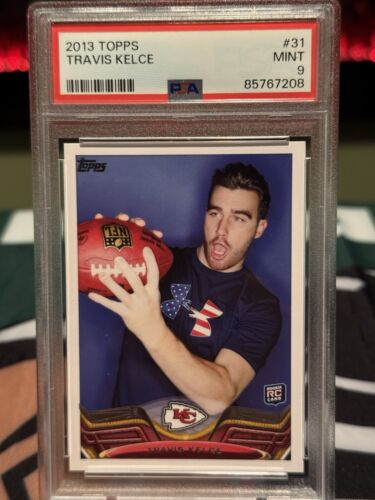 2013 Topps - #31 Travis Kelce (RC) PSA 9