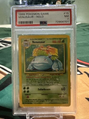 Venusaur 015/102 Base Set Holo