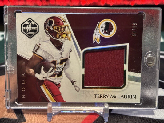 2019 Panini Limited - Rookie Jumbo Jerseys #RJJ-30 Terry McLaurin /99 (MEM, RC)