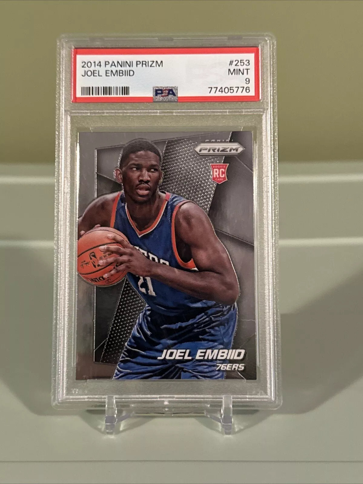 2014-15 Panini Prizm - #253 Joel Embiid (RC)