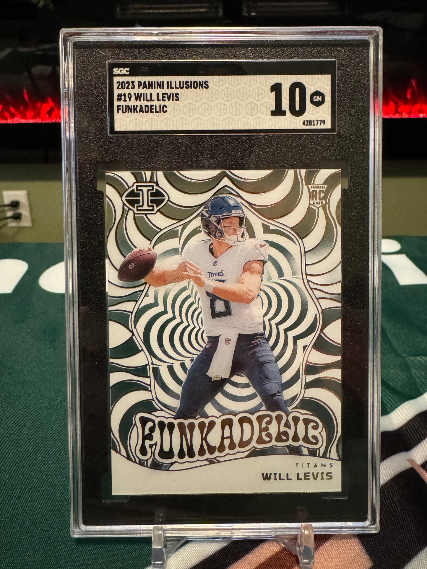 2023 Panini Illusions Will Levis Funkadelic #19 RC