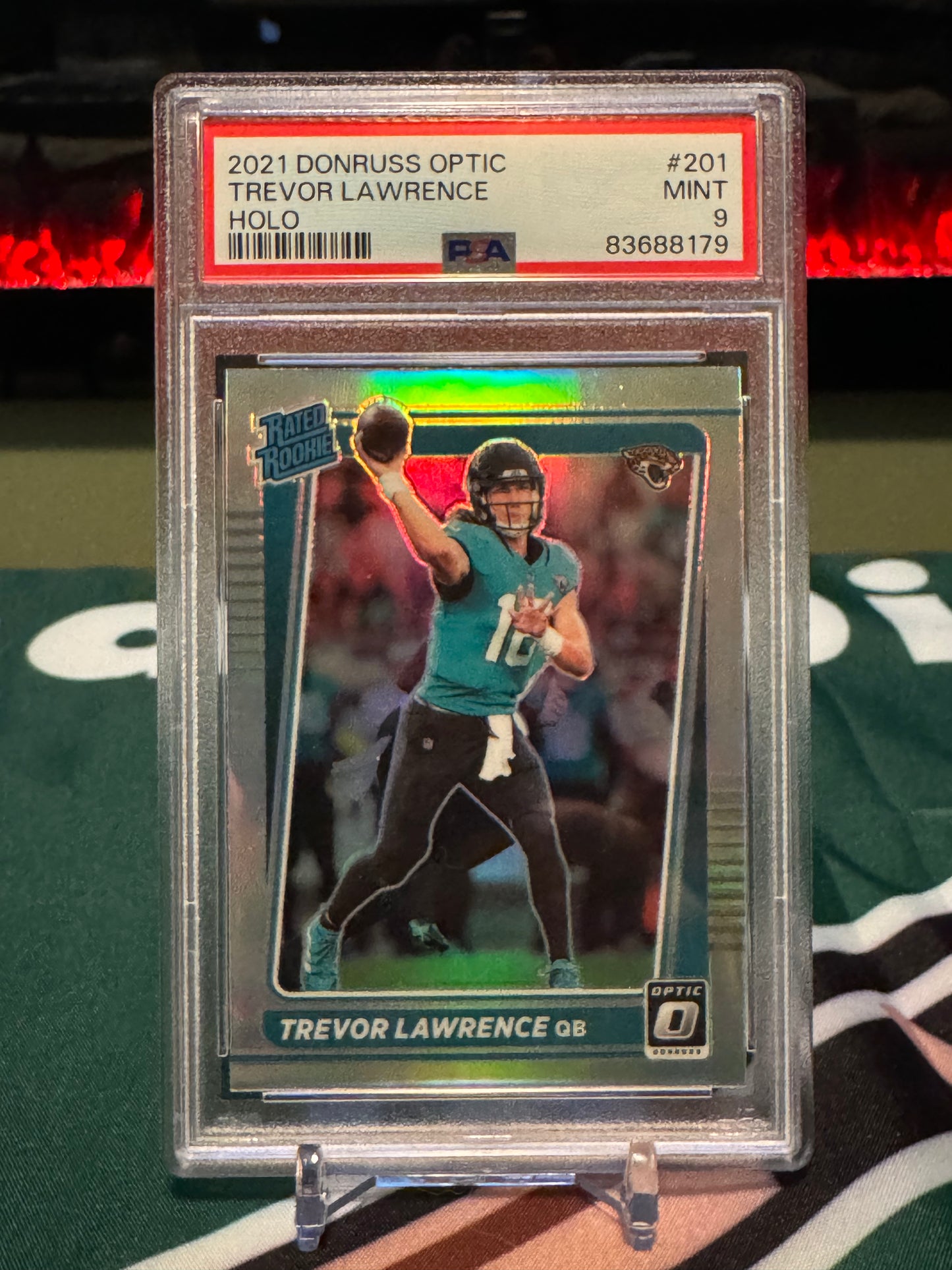 2021 Donruss Optic Trevor Lawrence Holo